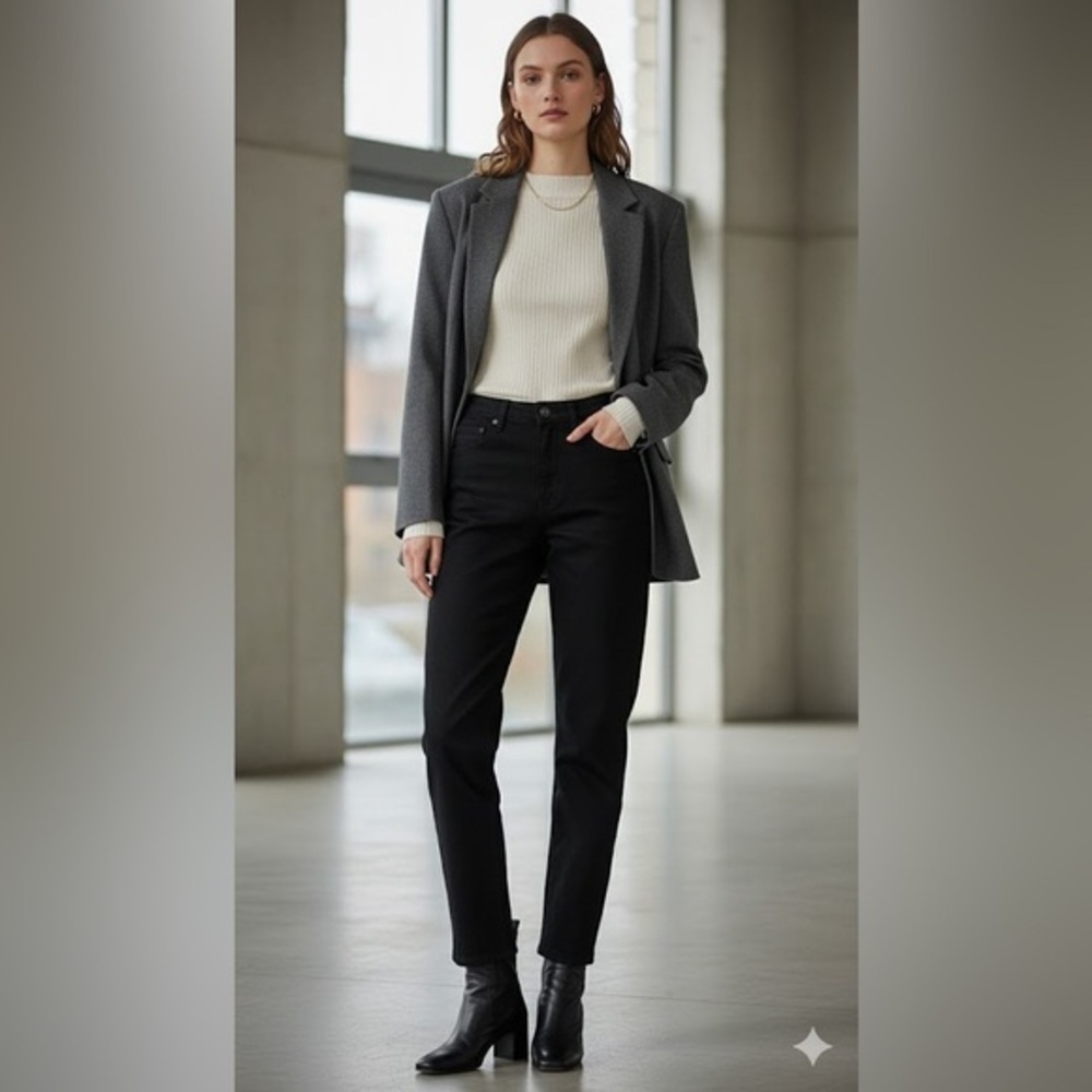 Jil Sander Black Denim Pants – Made in Italy – Size 28
